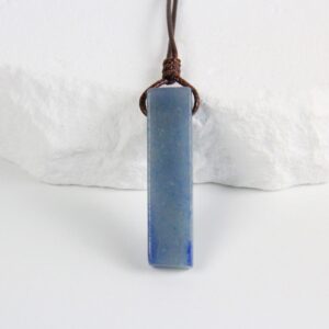 Naszyjnik z awenturynem geometrycznym – harmonia i równowaga