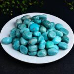 Amazonit naturalny – surowa bryłka – harmonia i komunikacja