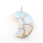 Opal półksiężyc – stylizowany – kreatywność i radość