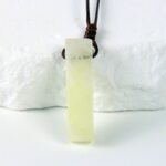 Naszyjnik z cytrynem geometrycznym – obfitość i energia.