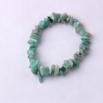 Bransoletka z amazonitem – surowa – harmonia i spokój – uniwersalna