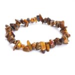 Bransoletka z kwarcem tygrysie oko – surowa – odwaga – uniwersalna