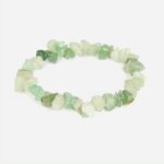 Bransoletka z zielonym awenturynem – surowa – równowaga – uniwersalna