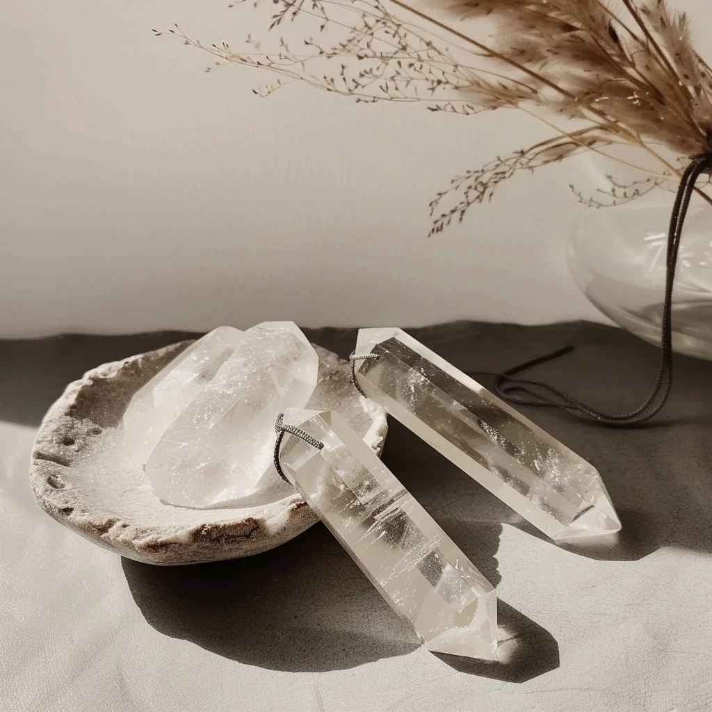 Kamienie ochronne do domu kryształ górski