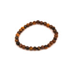 Bransoletka z kwarcem tygrysie oko – koraliki – odwaga – uniwersalna