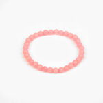 Bransoletka z różowym kwarcem – koraliki – miłość i harmonia – uniwersalna