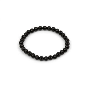 Bransoletka z turmalinem – koraliki – ochrona i uziemienie – uniwersalna