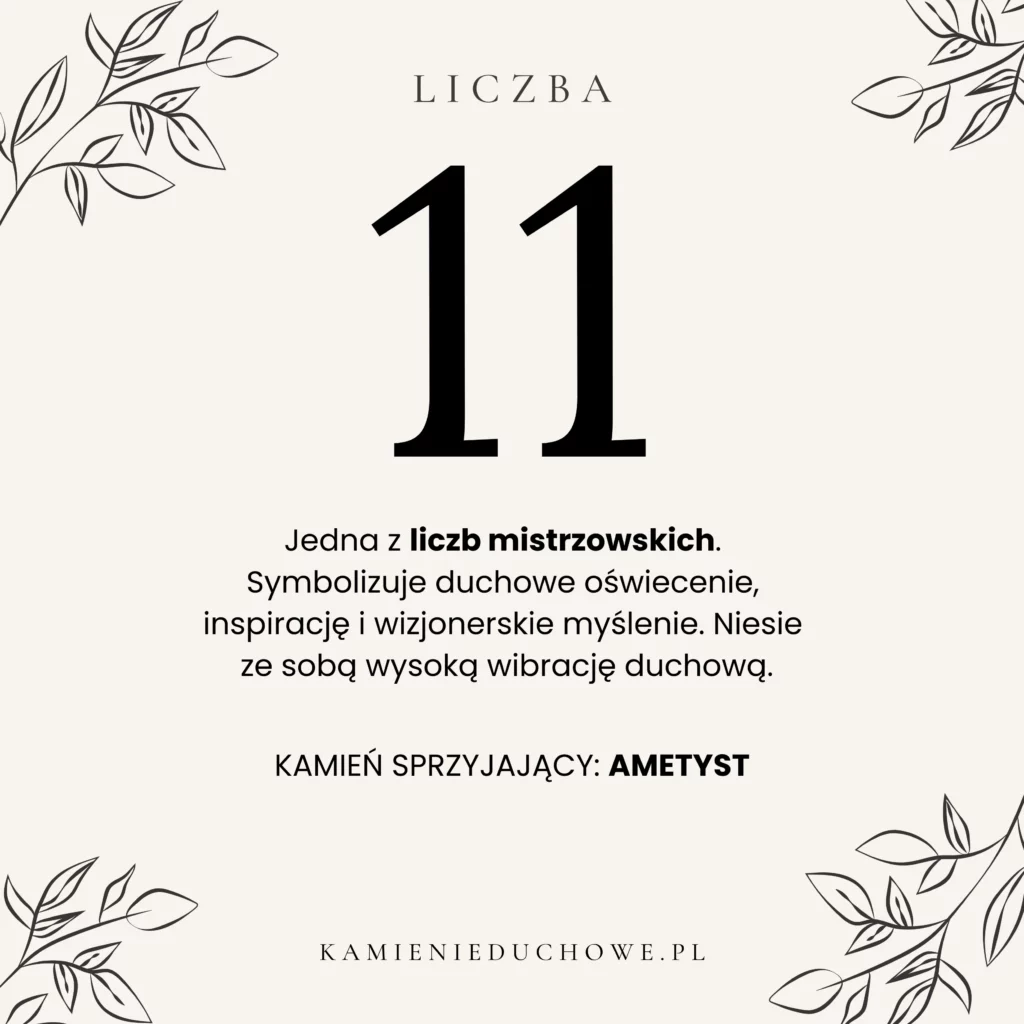 Numerologia 11 1 Kamienie zodiakalne i naturalne minerały