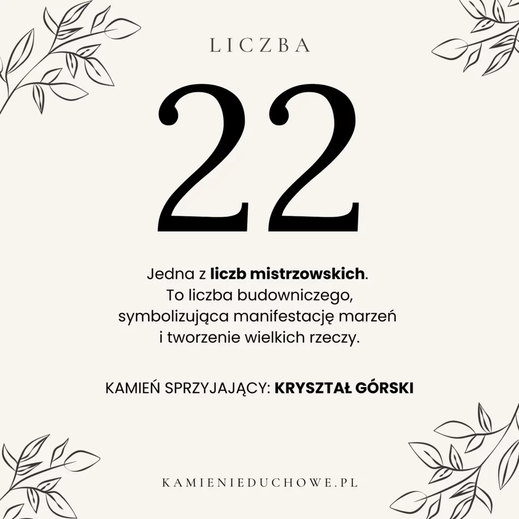 Numerologia 22 1 Kamienie zodiakalne i naturalne minerały