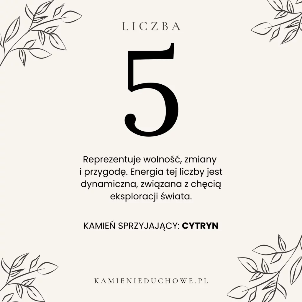 Numerologia 5 1 Kamienie zodiakalne i naturalne minerały