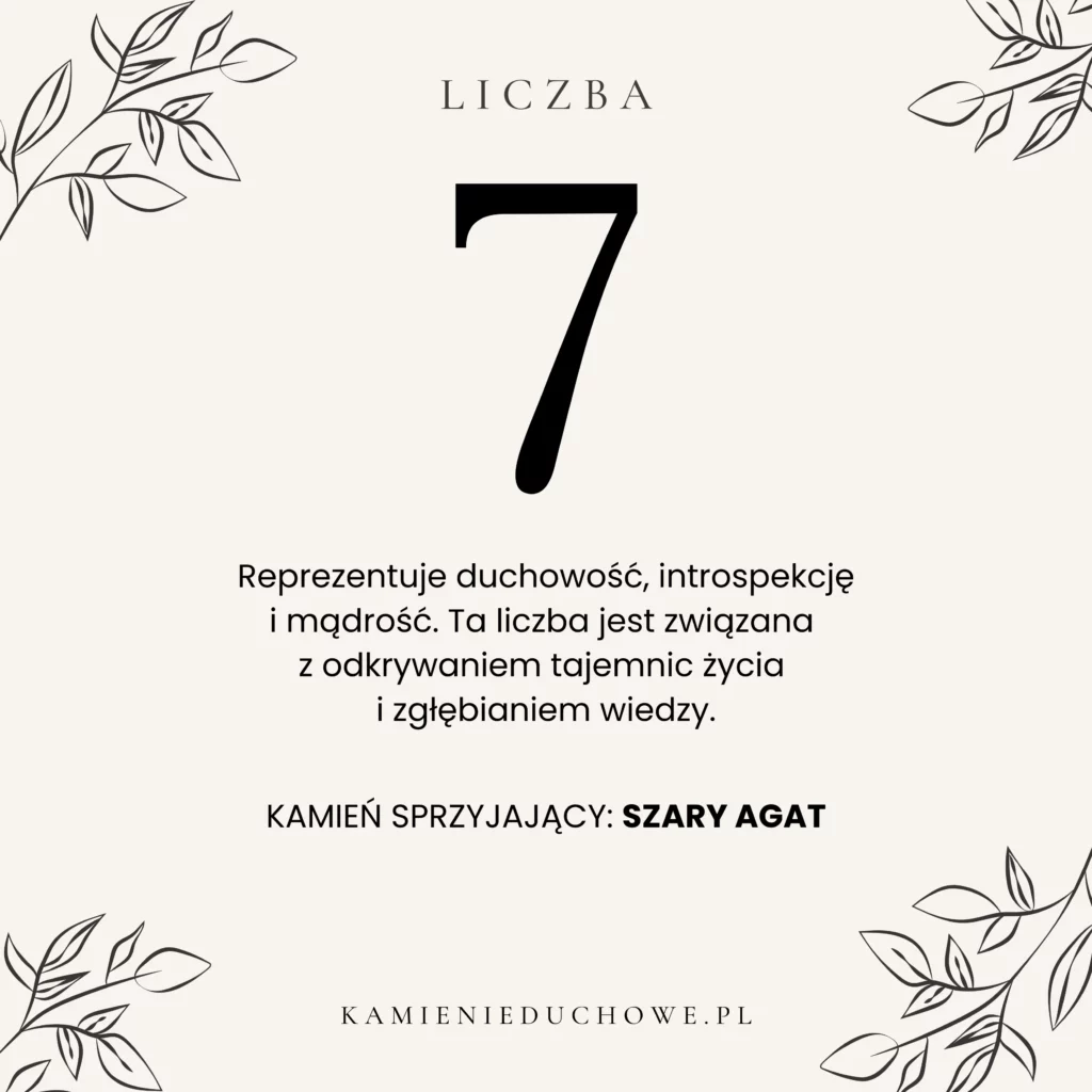 Numerologia 7 1 Kamienie zodiakalne i naturalne minerały
