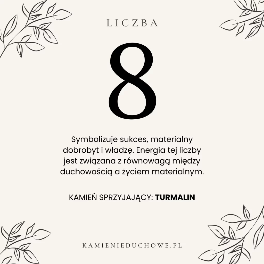 Numerologia 8 1 Kamienie zodiakalne i naturalne minerały