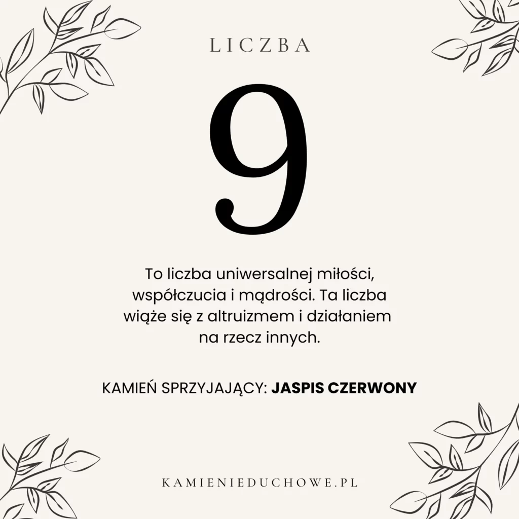 Numerologia 9 Kamienie zodiakalne i naturalne minerały