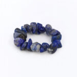 Pierścionek z lazurytem – naturalny – mądrość i komunikacja