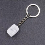 Zawieszka z Czystym Kwarcem - Brelok z kamieniem – przejrzystość i równowaga