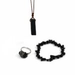 Zestaw z Obsydianem - ochrona i oczyszczenie